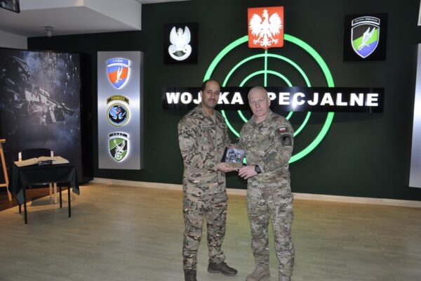 Wizyta delegacji jordańskich Wojsk Specjalnych