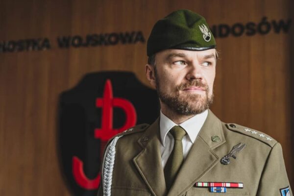 Mjr Maciej „Modi” Malecki, do niedawna oficer Jednostki Wojskowej Komandosów