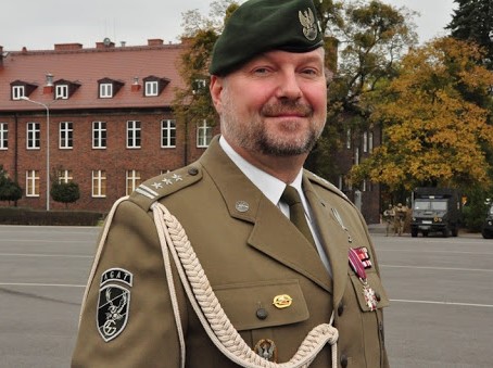 płk Artur Kozłowski - dowódca Jednostki Wojskowej AGAT