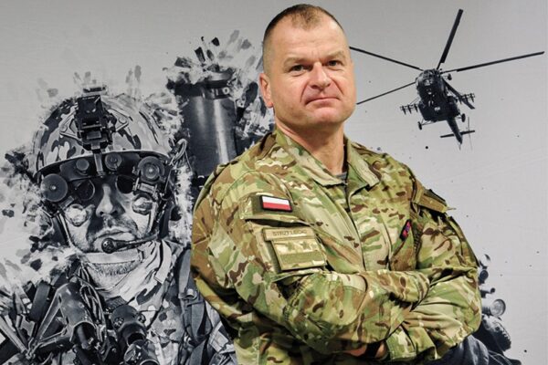 Gen. dyw. Michał Strzelecki, dowódca Komponentu Wojsk Specjalnych