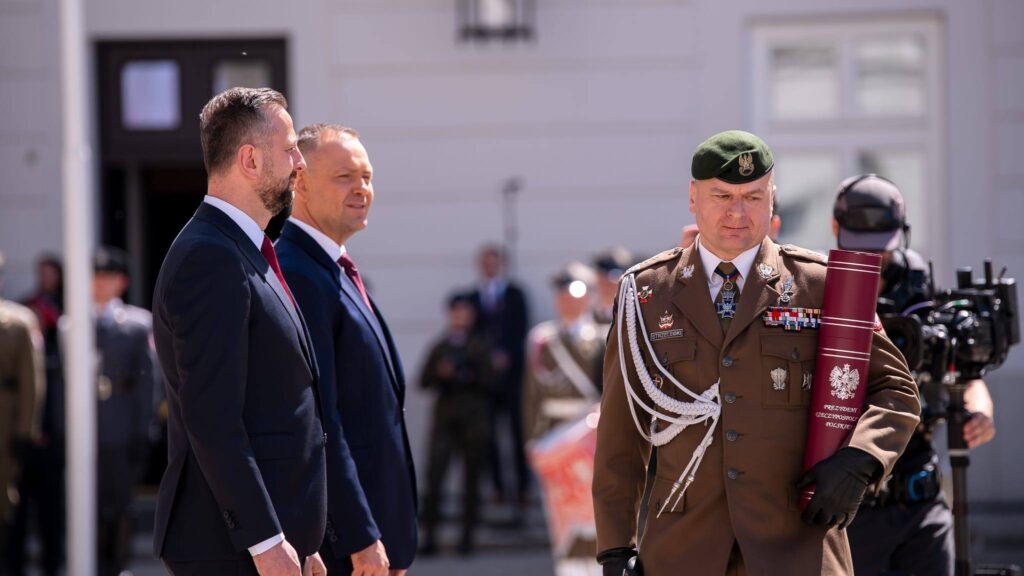 Generał dywizji Michał Strzelecki – Dowódca Komponentu Wojsk Specjalnych.